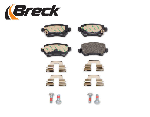 BRECK Bremsbelagsatz, Scheibenbremse